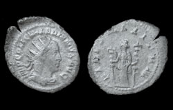 Valerian I, Billon Antoninianus, Fides reverse